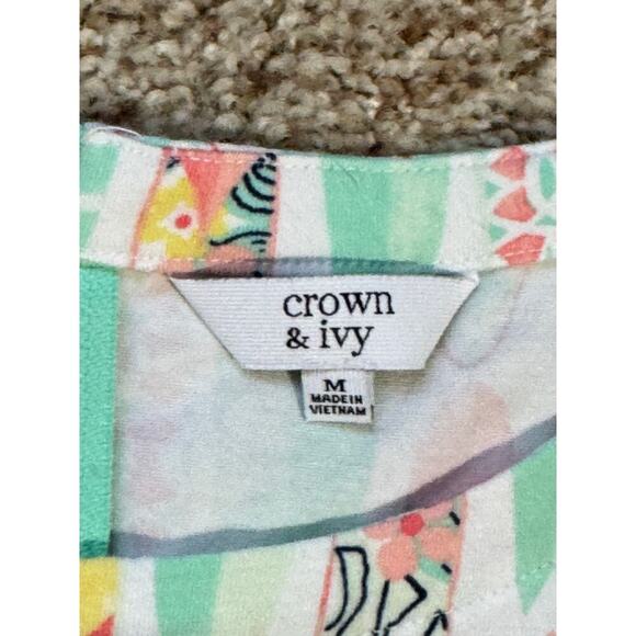 NWT, CROWN & IVY SURFBOARD Shift Dress, size medium - Picture 2 of 7